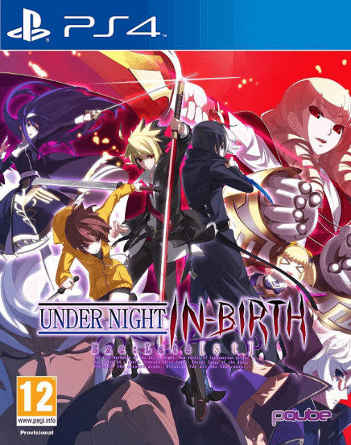 Under Night In-Birth Exe:Late St box art for Playstation 4